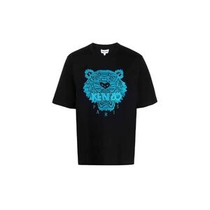 KENZO women’s embroidered logo tee black size large. Worn 3 times.